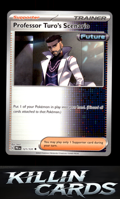 Professor Turo's Scenario 121/131 Pokemon Uncommon SV: Prismatic Evolutions Card