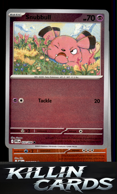 Reverse Holofoil Snubbull 037/094 Pokemon Common ME02: Phantasmal Flames Card NM