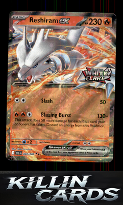 Reshiram ex (White Flare Stamped) 020/086 Pokemon Double Rare Miscellaneous Card