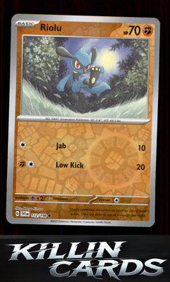 Reverse Holofoil Riolu - 112/198 112/198 Pokemon Common SV01: Scarlet & Violet B