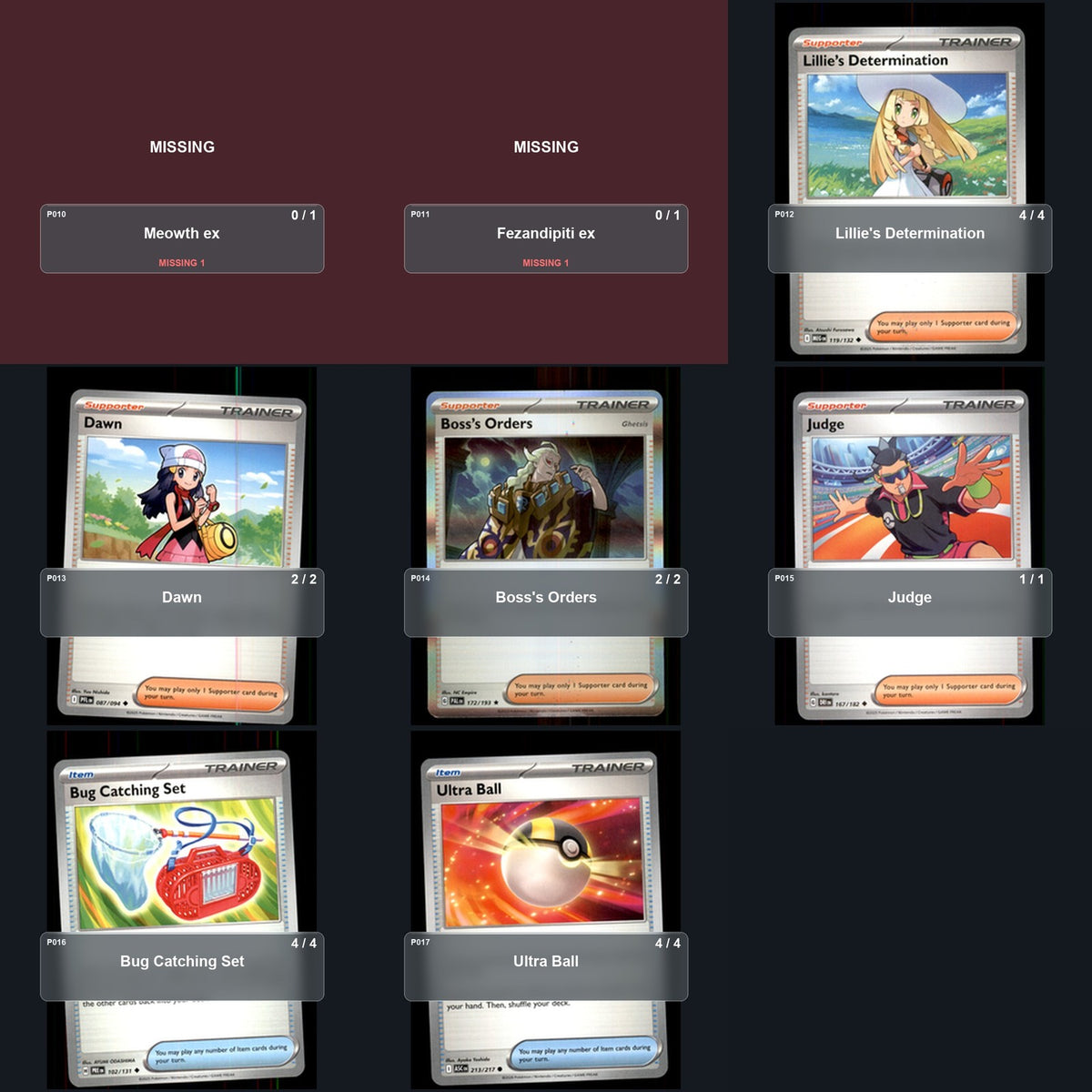 Partial Pokemon TCG World Championships 2026 Mega Venusaur Decklist 50 Cards Deck