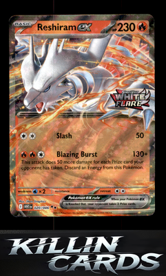 Reshiram ex (White Flare Stamped) 020/086 Pokemon Double Rare Miscellaneous Card