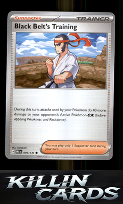 Black Belt's Training - 099/131 099/131 Pokemon Common SV: Prismatic Evolutions