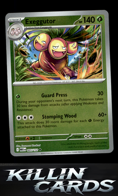 Reverse Holofoil Exeggutor - 005/132 005/132 Pokemon Uncommon ME01: Mega Evoluti