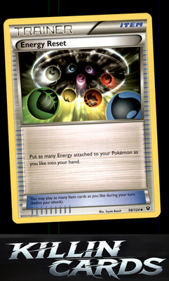 Energy Reset 98/124 Pokemon Uncommon XY - Fates Collide Card NM