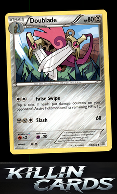 Doublade 99/160 Pokemon Uncommon XY - Primal Clash Card LP