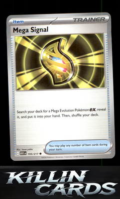 Mega Signal 193/217 Pokemon Common ME: Ascended Heroes Card NM