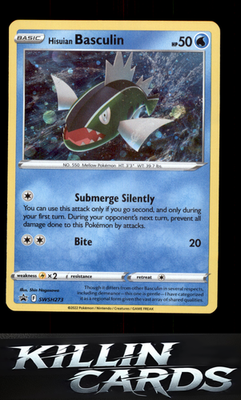 Hisuian Basculin - SWSH273 SWSH273 Pokemon Promo SWSH: Sword & Shield Promo Card
