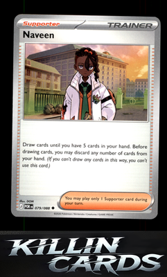 Naveen - 079/088 079/088 Pokemon Uncommon ME03: Perfect Order Card NM