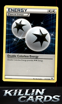 Double Colorless Energy 111/119 Pokemon Uncommon XY - Phantom Forces Card LP