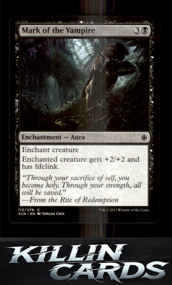 Mark of the Vampire 113 Magic C Ixalan Card NM