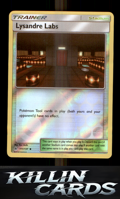 Lysandre Labs 111/131 Pokemon Uncommon SM - Forbidden Light Card NM