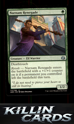 Narnam Renegade 117 Magic U Aether Revolt Card NM