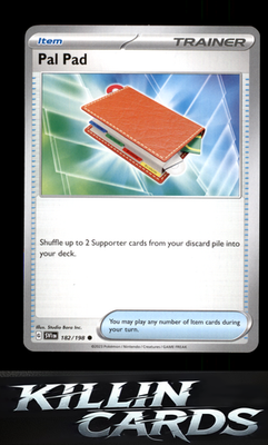 Pal Pad 182/198 Pokemon Common SV01: Scarlet & Violet Base Set Card NM