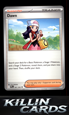 Dawn 087/094 Pokemon Uncommon ME02: Phantasmal Flames Card NM