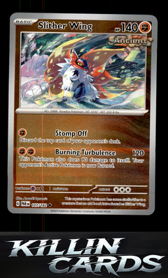 Reverse Holofoil Slither Wing - 107/182 107/182 Pokemon Uncommon SV04: Paradox R
