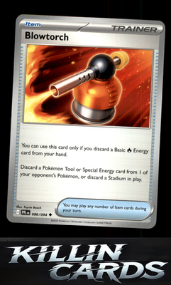 Blowtorch - 086/094 086/094 Pokemon Uncommon ME02: Phantasmal Flames Card NM