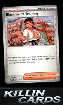 Black Belt's Training - 098/131 098/131 Pokemon Common SV: Prismatic Evolutions