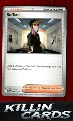 Ruffian - 157/159 157/159 Pokemon Uncommon SV09: Journey Together Card NM