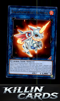 1st Edition Salamangreat Almiraj MGED-EN144 YuGiOh Rare Maximum Gold: El Dorado