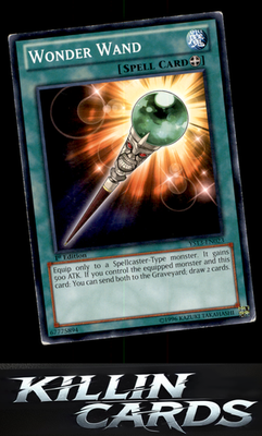 1st Edition Wonder Wand YS13-EN023 YuGiOh Common Super Starter: V for Victory Ca