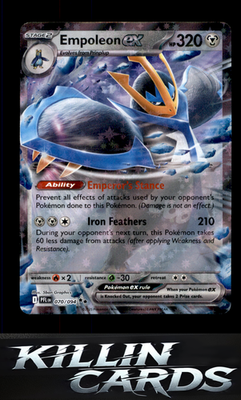 Empoleon ex - 070/094 070/094 Pokemon Double Rare ME02: Phantasmal Flames Card N