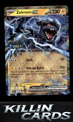 Zekrom ex (Black Bolt Stamped) 034/086 Pokemon Double Rare Miscellaneous Cards &