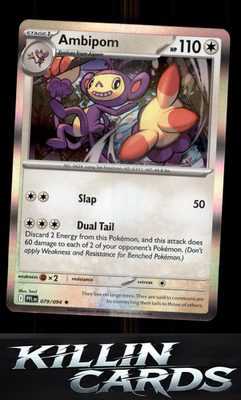 Ambipom - 079/094 079/094 Pokemon Rare ME02: Phantasmal Flames Card NM