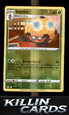 Dottler 019/196 Pokemon Uncommon SWSH11: Lost Origin Card NM