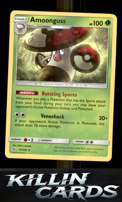 Amoonguss 14/236 Pokemon Rare SM - Unified Minds Card NM