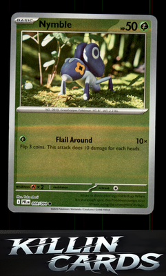 Reverse Holofoil Nymble - 009/094 009/094 Pokemon Common ME02: Phantasmal Flames