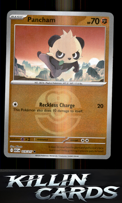 Pancham (Energy Symbol Pattern) 115/217 Pokemon Common ME: Ascended Heroes Card