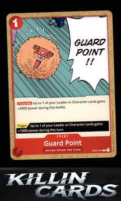 Guard Point ST01-014 One Piece Card Game C Revision Pack Cards Card NM