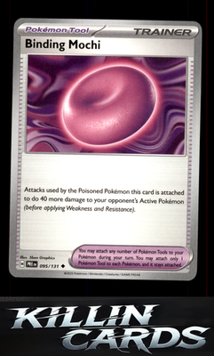 Binding Mochi 095/131 Pokemon Uncommon SV: Prismatic Evolutions Card NM