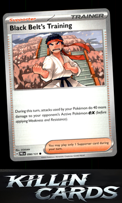 Black Belt's Training - 098/131 098/131 Pokemon Common SV: Prismatic Evolutions