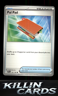 Pal Pad 182/198 Pokemon Common SV01: Scarlet & Violet Base Set Card NM