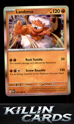 Landorus 041/088 Pokemon Rare ME03: Perfect Order Card NM