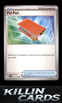Pal Pad 182/198 Pokemon Common SV01: Scarlet & Violet Base Set Card NM