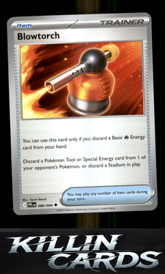 Blowtorch - 086/094 086/094 Pokemon Uncommon ME02: Phantasmal Flames Card NM