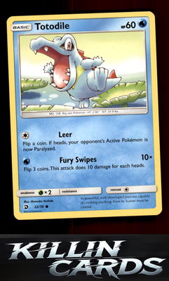 Totodile 22/70 Pokemon Common Dragon Majesty Card NM