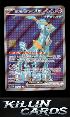 Iron Crown ex - 191/162 191/162 Pokemon Ultra Rare SV05: Temporal Forces Card NM