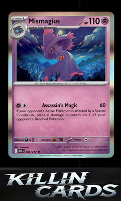 Mismagius 086/217 Pokemon Rare ME: Ascended Heroes Card NM