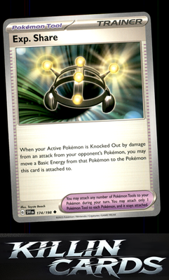 Exp. Share 174/198 Pokemon Uncommon SV01: Scarlet & Violet Base Set Card NM