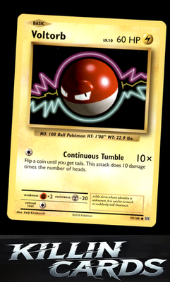 Voltorb 39/108 Pokemon Common XY - Evolutions Card LP