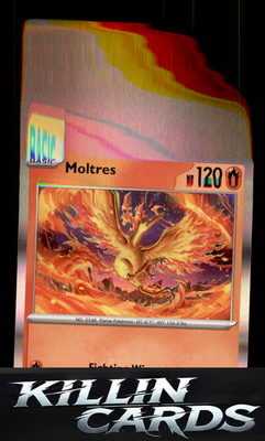 Moltres 146/165 Pokemon Rare SV: Scarlet & Violet 151 Card NM