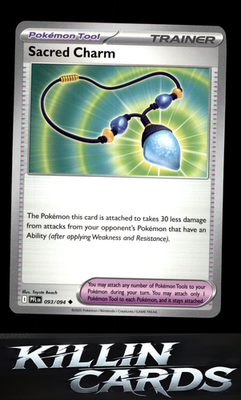 Sacred Charm - 093/094 093/094 Pokemon Uncommon ME02: Phantasmal Flames Card NM