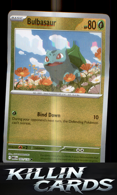 Reverse Holofoil Bulbasaur - 001/132 001/132 Pokemon Common ME01: Mega Evolution