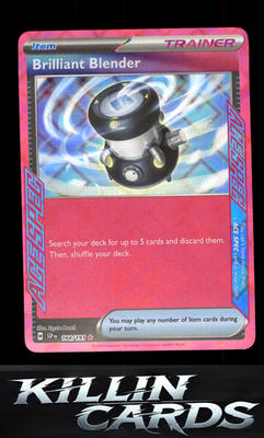 Brilliant Blender 164/191 Pokemon ACE SPEC Rare SV08: Surging Sparks Card NM