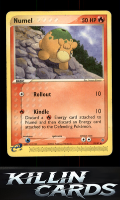Numel 70/97 Pokemon Common Dragon Card DM