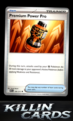 Premium Power Pro 199/217 Pokemon Uncommon ME: Ascended Heroes Card NM